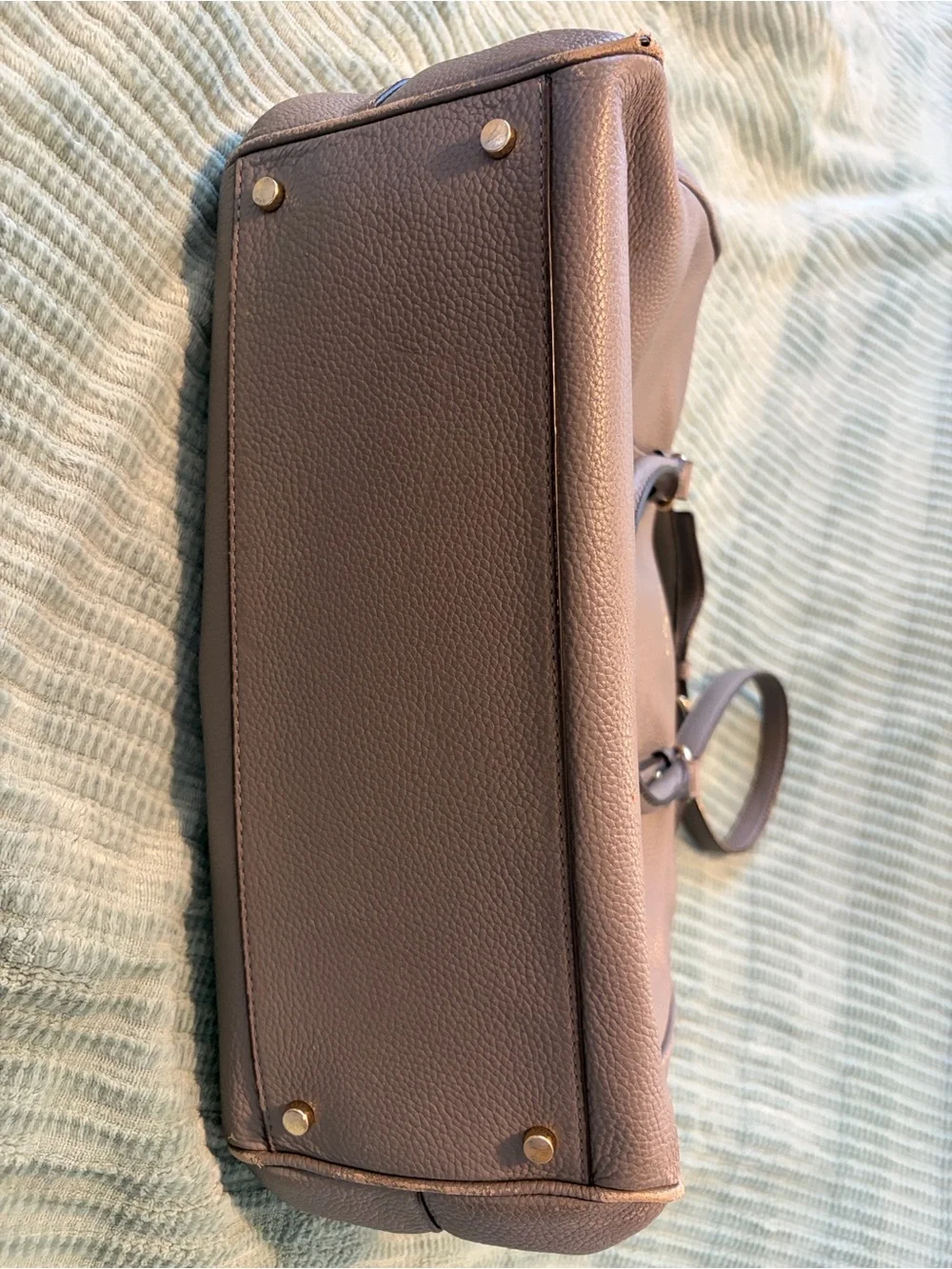kate spade pebbled leather